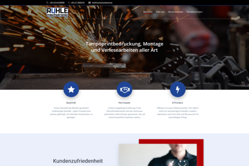 Präzise Mechatroniklösungen mit Fokus auf Qualität und Effizienz.